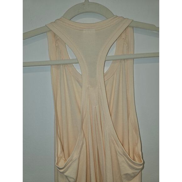Athleta Cream Razor Back Tank Top Size S- Preloved - Picture 5 of 6